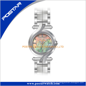 Diver Assista Moda Ladies Watch Metal Band Watch